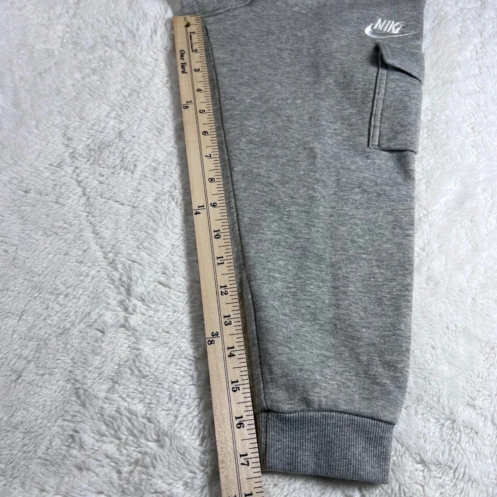 Nike Child Size 6 DK Grey Heather Cargo‎ Jogger Sweatpants 86L092-042 NWT